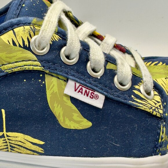 VANS Chukka Low Pro UltraCush Tropical Skate Shoes Men 7 Women 8.5 Floral Navy - Picture 4 of 8